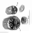 Fig. 37 - ROTATING CONTACT ASSEMBLIES FOR SELF-LEVELING CAMERA HEADS