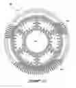 Fig. 25 - Cast cooling arrangement for electric machines