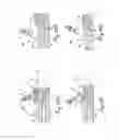 Fig. 10 - Methods for making a gasket with a pliable resilient body with a perimeter having characteristics different than the body