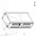 Fig. 04 - Modular self-aligning liquid heat removal coupling system for electronic racks