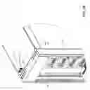 Fig. 05 - Modular self-aligning liquid heat removal coupling system for electronic racks