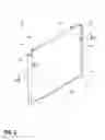 Fig. 04 - Header panel assembly for preventing air circulation above electronic equipment enclosure