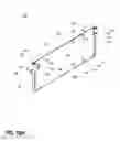 Fig. 19 - Header panel assembly for preventing air circulation above electronic equipment enclosure