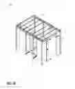 Fig. 26 - Header panel assembly for preventing air circulation above electronic equipment enclosure