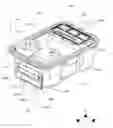 Fig. 01 - Cage cover with filter, shield and nozzle receptacle