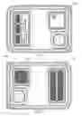 Fig. 18 - Cage cover with filter, shield and nozzle receptacle