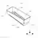 Fig. 19 - Cage cover with filter, shield and nozzle receptacle