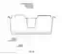 Fig. 62 - Cage cover with filter, shield and nozzle receptacle