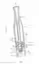 Fig. 03 - Electronic smoking device with liquid reservoir/wick portion