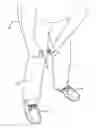 Fig. 01 - RESILIENT BAND AND METHOD FOR USING SAME TO PREVENT CLOTHING FROM CONTACTING UNSANITARY SURFACES