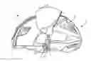 Fig. 01 - PROTECTIVE HELMET WITH FLIP-UP VISOR/GOGGLES