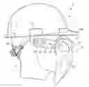Fig. 01 - Hard hat adapter for a welding face member