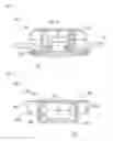 Fig. 12 - Upper structure of female snap button, female snap button and method of attaching female snap button to texture