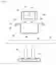 Fig. 13 - Upper structure of female snap button, female snap button and method of attaching female snap button to texture