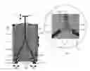Fig. 01 - Suitcase with Retractable Wheels