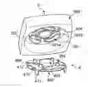 Fig. 01 - Cosmetic pot comprising a lid with a guided coupling member