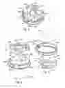Fig. 04 - Cosmetic pot comprising a lid with a guided coupling member