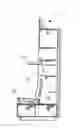 Fig. 01 - Locker seat assembly