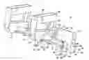 Fig. 01 - Modular assembly for high leg row seating