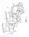 Fig. 02 - Modular assembly for high leg row seating