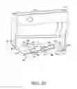 Fig. 24 - Modular assembly for high leg row seating