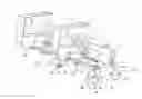 Fig. 01 - Modular assembly for high leg row seating