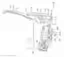 Fig. 19 - Modular assembly for high leg row seating