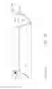 Fig. 10 - Upturned protruding overspill shield
