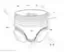 Fig. 10 - Article with chassis having an elastic distribution, absorbent core and system and method for making same