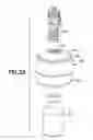 Fig. 45 - System with adapter for closed transfer of fluids