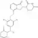 Fig. 102 - 3-(1-oxo-4-((4-((3-oxomorpholino)methyl)benzyl)oxy)isoindolin-2-yl)piperidine-2,6-dione and isotopologues thereof