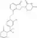 Fig. 103 - 3-(1-oxo-4-((4-((3-oxomorpholino)methyl)benzyl)oxy)isoindolin-2-yl)piperidine-2,6-dione and isotopologues thereof