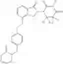 Fig. 46 - 3-(1-oxo-4-((4-((3-oxomorpholino)methyl)benzyl)oxy)isoindolin-2-yl)piperidine-2,6-dione and isotopologues thereof