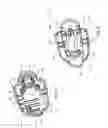 Fig. 06 - Removable transmission for use with a powered surgical tool, the transmission shaped to extend above the tool, and system