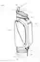 Fig. 01 - Golf bag rollers and accessories