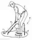 Fig. 01 - Golf and exercise stretch device