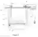 Fig. 04 - Pressurised appliance with a cover comprising a sampling tip having at least one closable opening