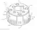 Fig. 01 - Braze preform for powder metal sintering