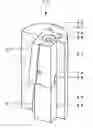 Fig. 01 - Undercut processing mechanism, molding die and molded product