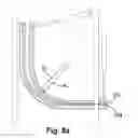Fig. 12 - Method and apparatus for fluting a web in the machine direction