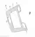 Fig. 02 - Surfaces of plastic glazing of tailgates