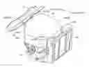Fig. 01 - Attachment structure for heat insulating cover