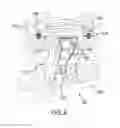 Fig. 10 - Vehicle body frame including structural bulkhead with acoustic spray foam control