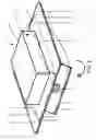 Fig. 06 - Packaging assembly comprising a folding flap and fasteners