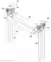 Fig. 01 - Guiding devices for elevator systems having roller guides and motion sensors