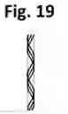 Fig. 20 - Twisted glass canes for artists