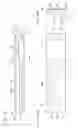 Fig. 11 - REMOTE CONTROL DEVICE FOR FLUSH TOILET AND REMOTE CONTROL DEVICE UNIT