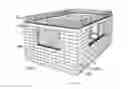 Fig. 11 - Recyclable building block and building system used for constructing building