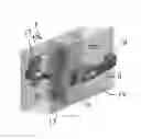 Fig. 01 - Cold room latch