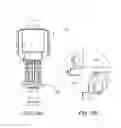 Fig. 16 - Tool coupler with rotating coupling method for top drive